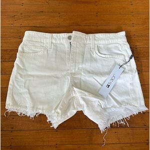 JOE’S White Jean Shorts